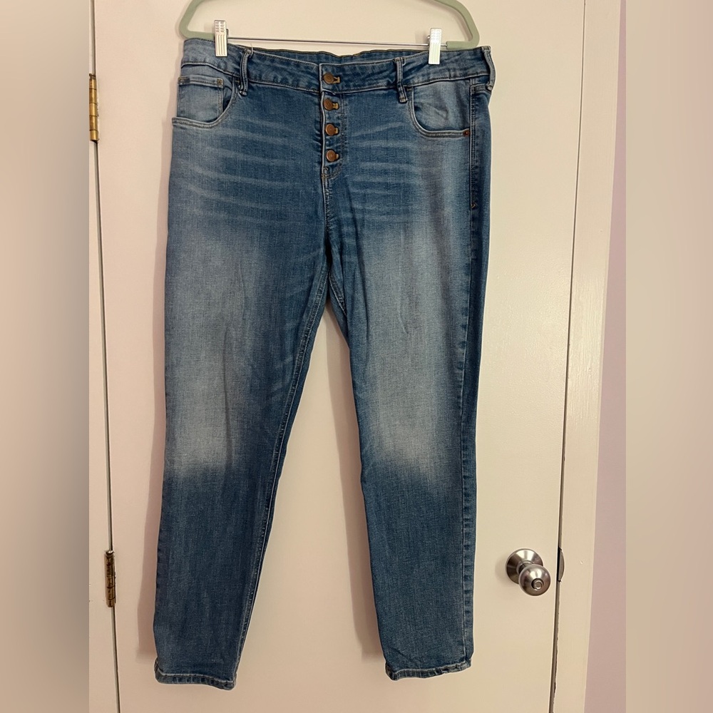 Old Navy Straight Leg Blue Jeans